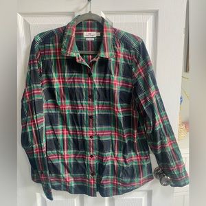 Vineyard Vines plaid button down